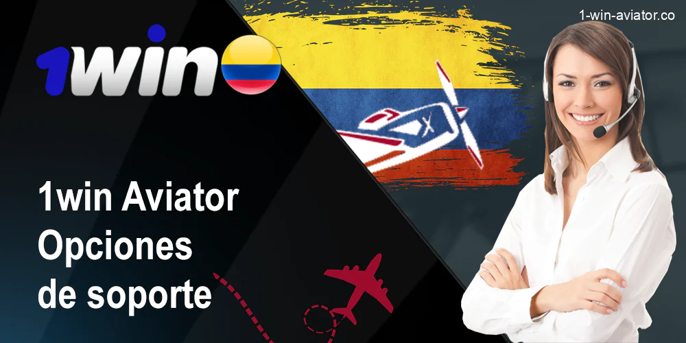 Formas de contactar con el equipo de soporte de 1Win Colombia